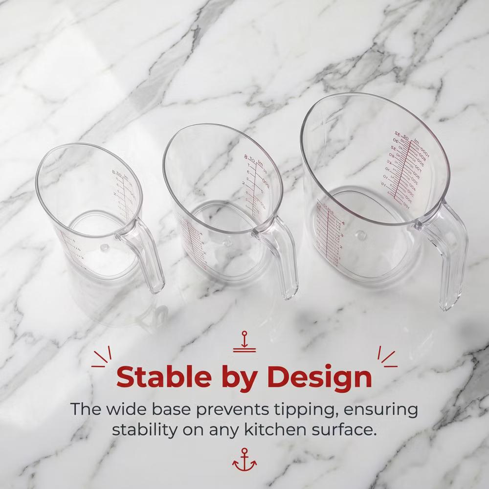 Measuring Cup, Liquid PS Material Measuring Cup for Measuring and Pouring without Spilling - Image 13