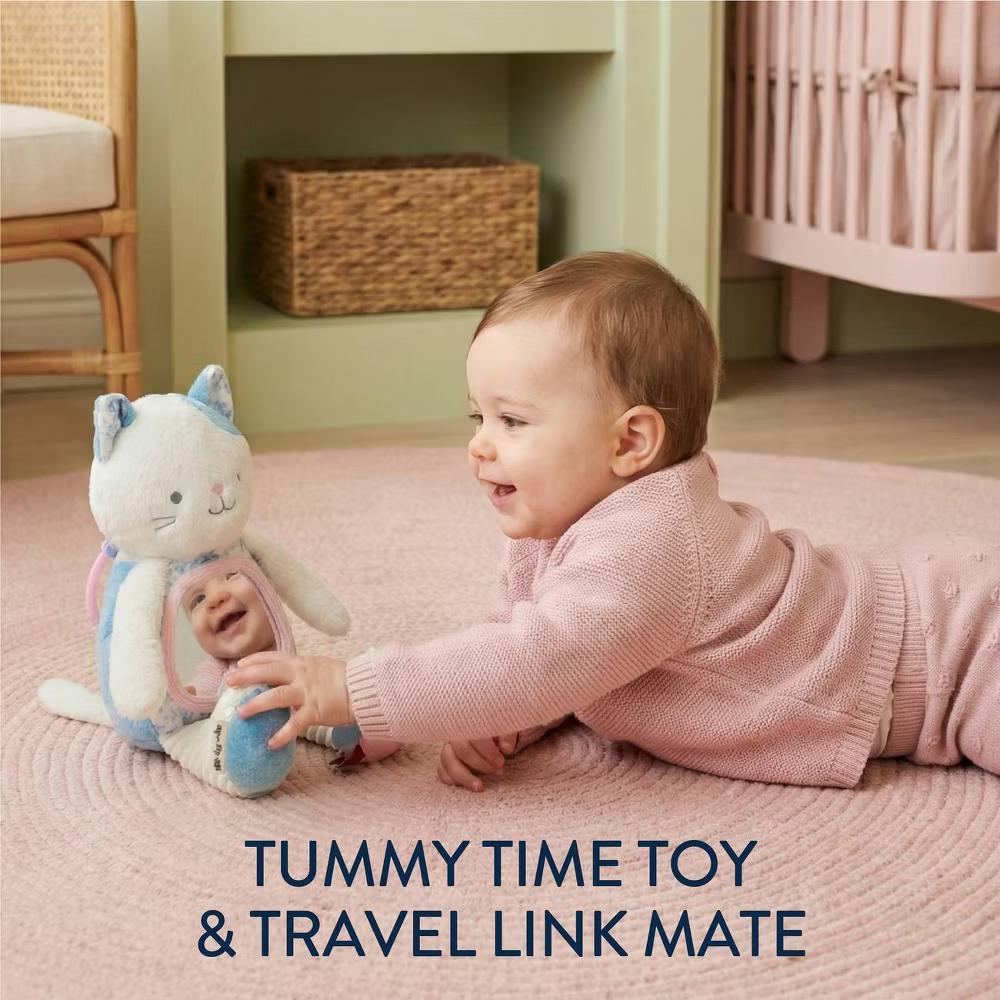 Bitzy Sensory Tummy Time Mirror Toy - Image 15