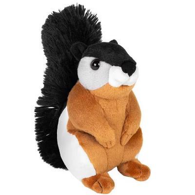 Cuddlekins Mini Prevost Squirrel, Stuffed Animal, 8 Inch, Plush Toy, Fill is Spun Recycled Water Bottles
