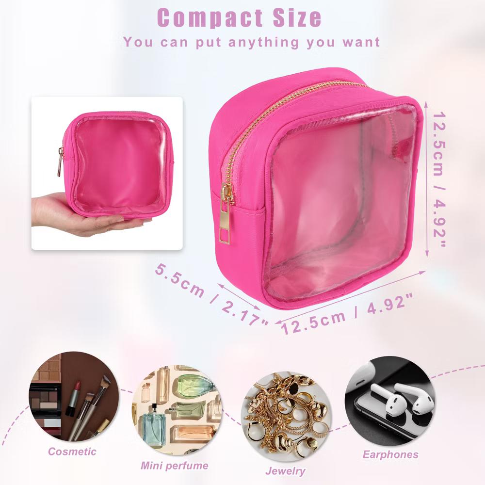Waterproof Clear Mini Makeup Bag 1 Pc - Image 14