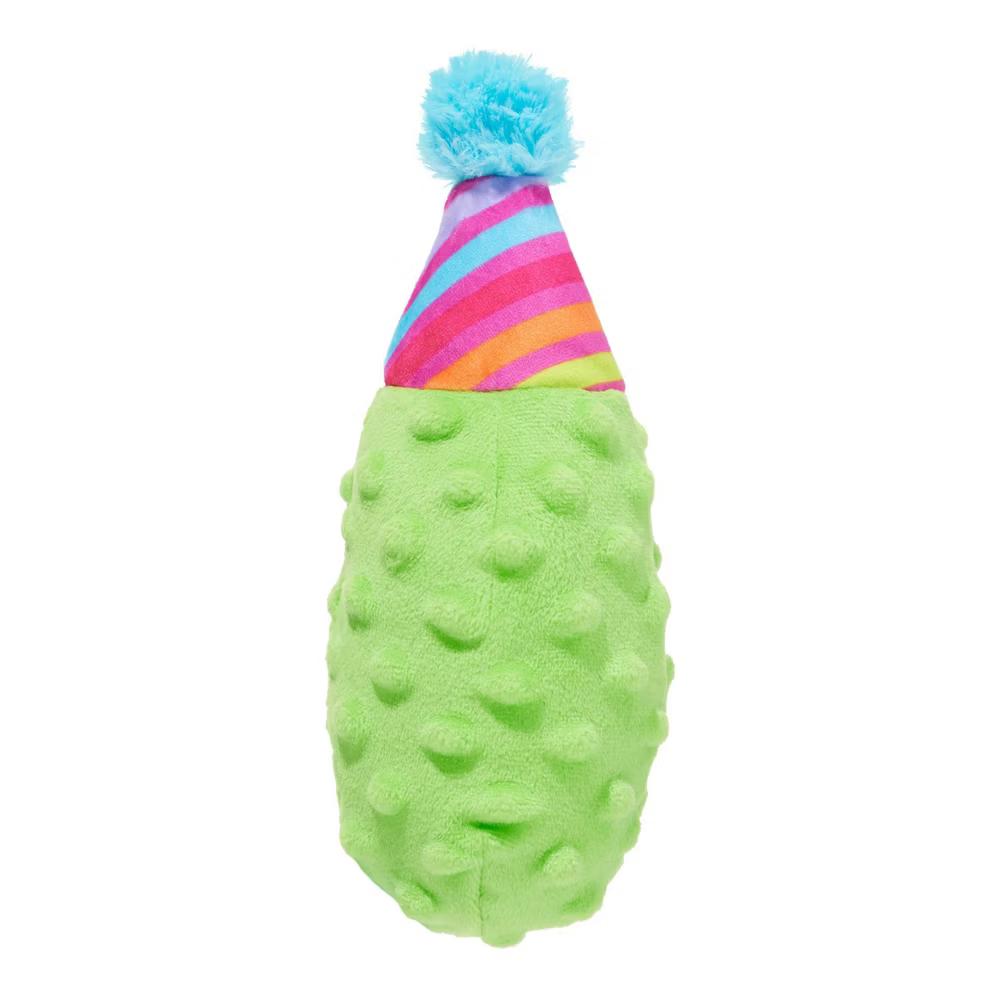 Party Pickle Phil Dog Toy: Squeaks, For All Sizes, Food Shaped, Cuddle - Image 4