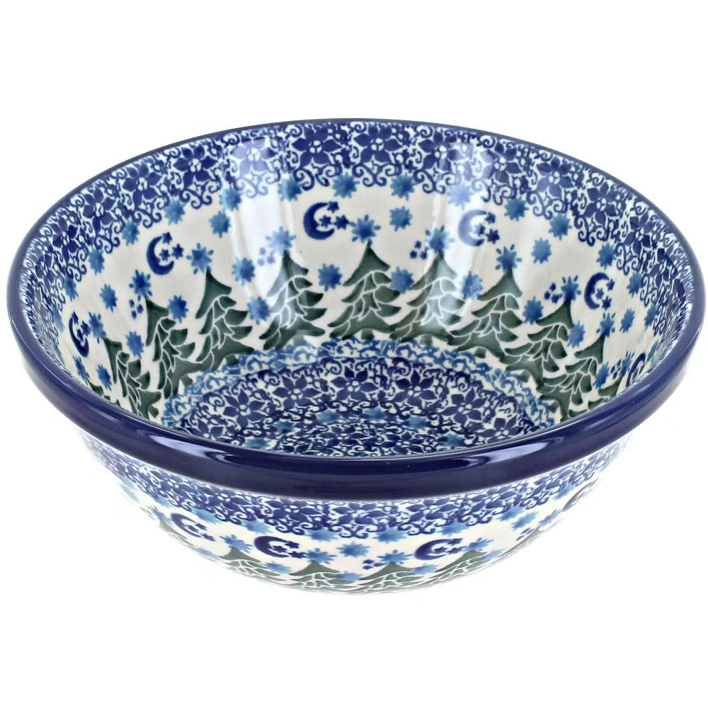 Blue Rose Polish Pottery Ceramika Artystyczna Cereal Bowl - Image 15