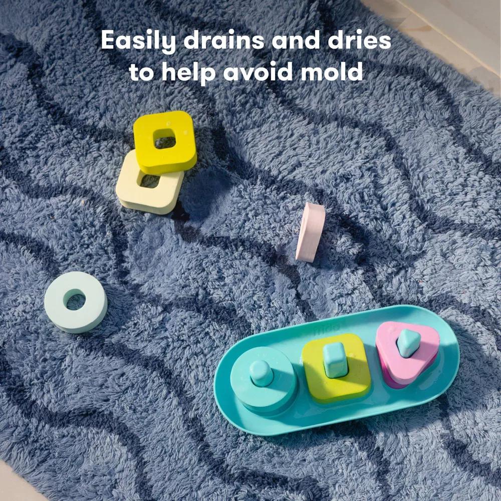Sort + Solve Bath Puzzles, Age 18-36m - 10pc - Image 7