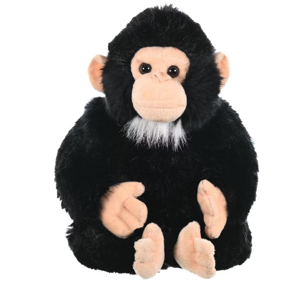 Chimp, Cuddlekins, Stuffed Animal, 12 Inches, Gift for Kids, Plush Toy, Fill is Spun Recycled Water Bottles - Image 2