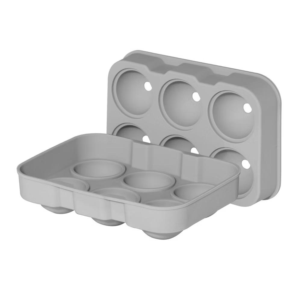 Oggi 6 Large Ball Ice Tray Gray - Image 6