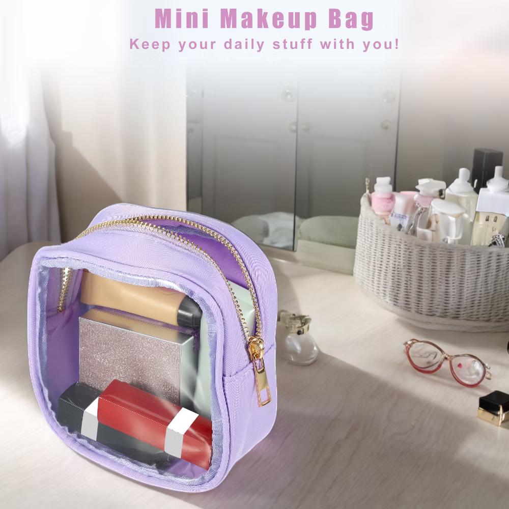 Waterproof Clear Mini Makeup Bag 1 Pc - Image 12