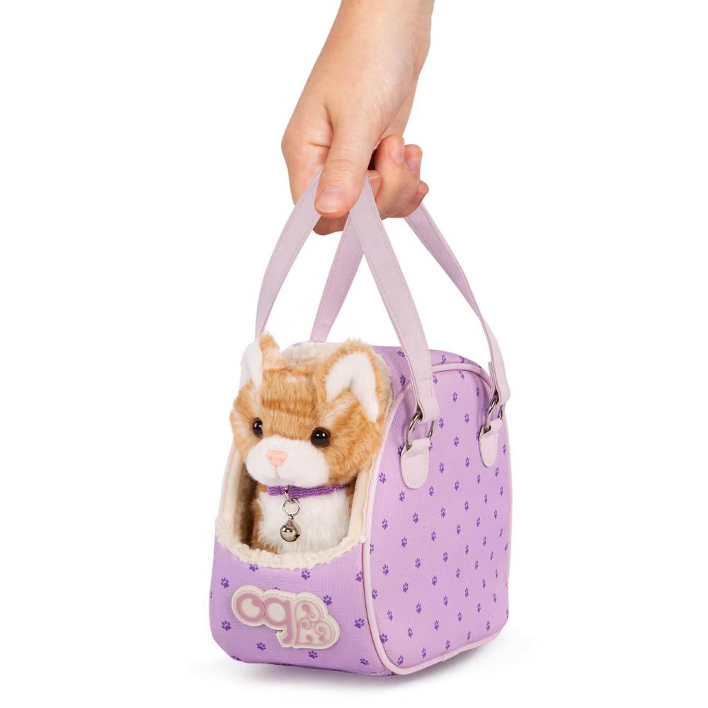Hop in Cat Carrier & Pet Plush Kitten Accessory Set for 18'' Dolls - Image 2