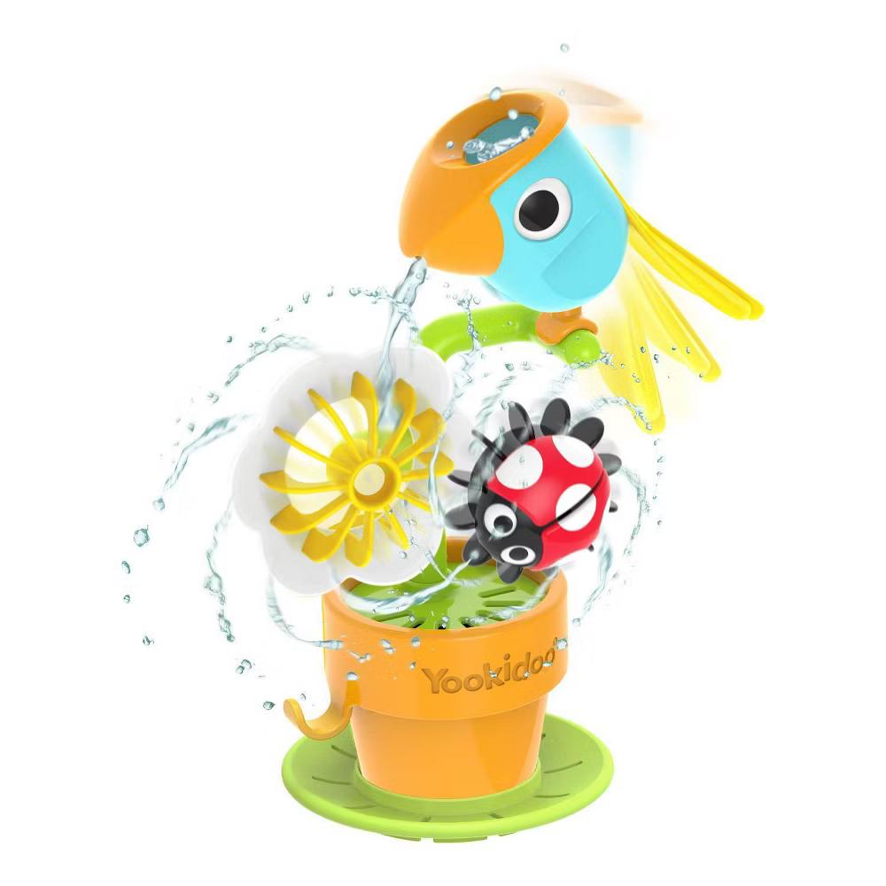 Pour N Grow Spinning Garden Bath Toys - 11pc: Educational Focus Creativity - Image 4