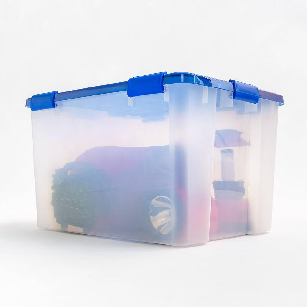 IRIS WeatherPro Plastic Storage Bin with Lid - Image 31