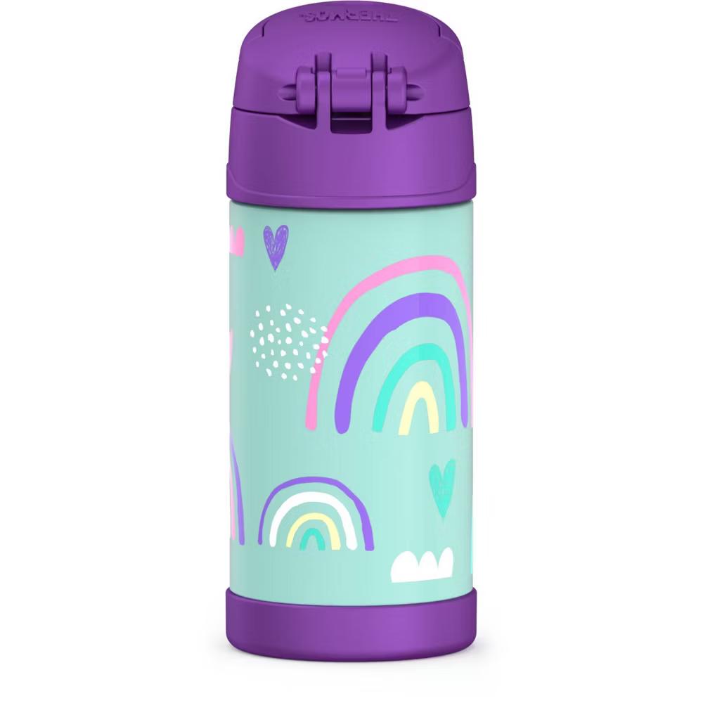 Thermos Kids' 12oz Stainless Steel FUNtainer Water Bottle with Bail Handle - Image 70