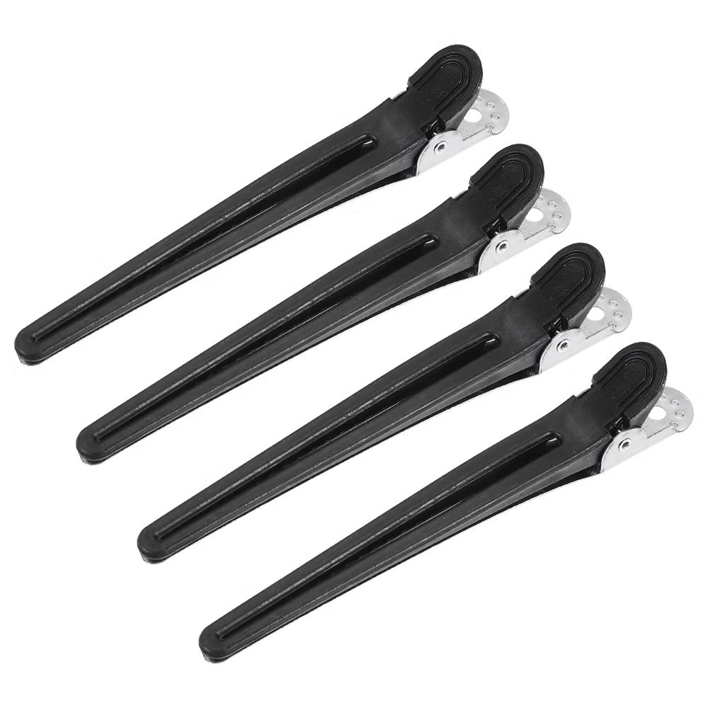 No Crease Nonslip Plastic Duckbill Hair Clip Black - Image 7