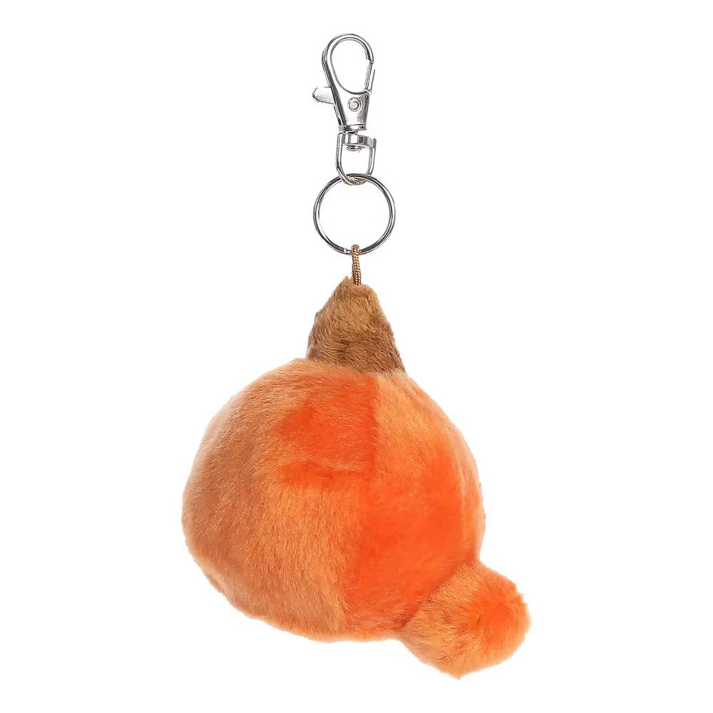 Mini Paisley Pumpkin Palm Pals Adorable Clip-On Orange 4"
