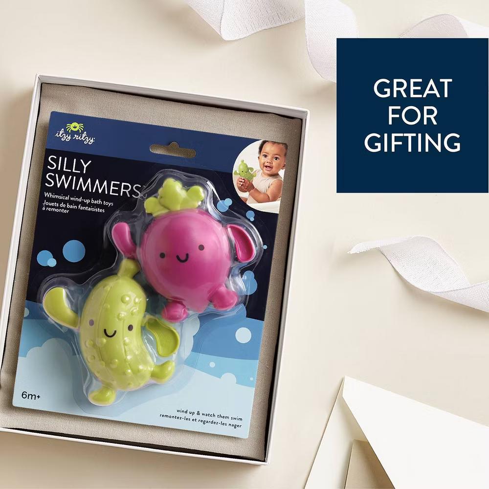 Silly Swimmers Bath Toys - 2pc - Image 11