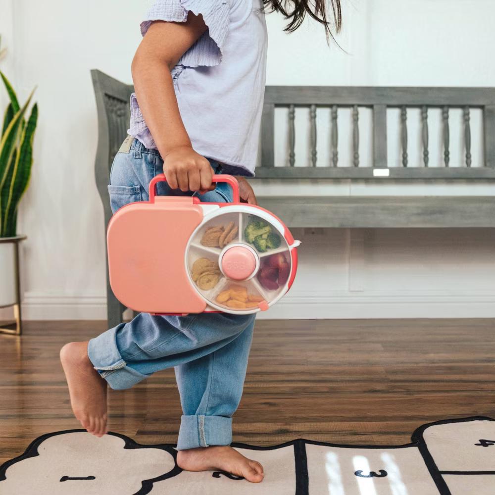 GoBe Kids' 2-in-1 Bento Style Lunchbox with Small Snack Spinner Flip - Image 13