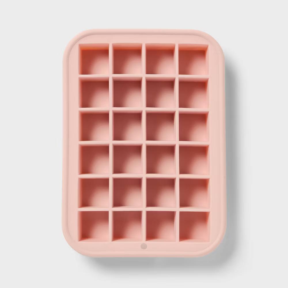 Silicone Ice Cube Tray with Lid - Image 6