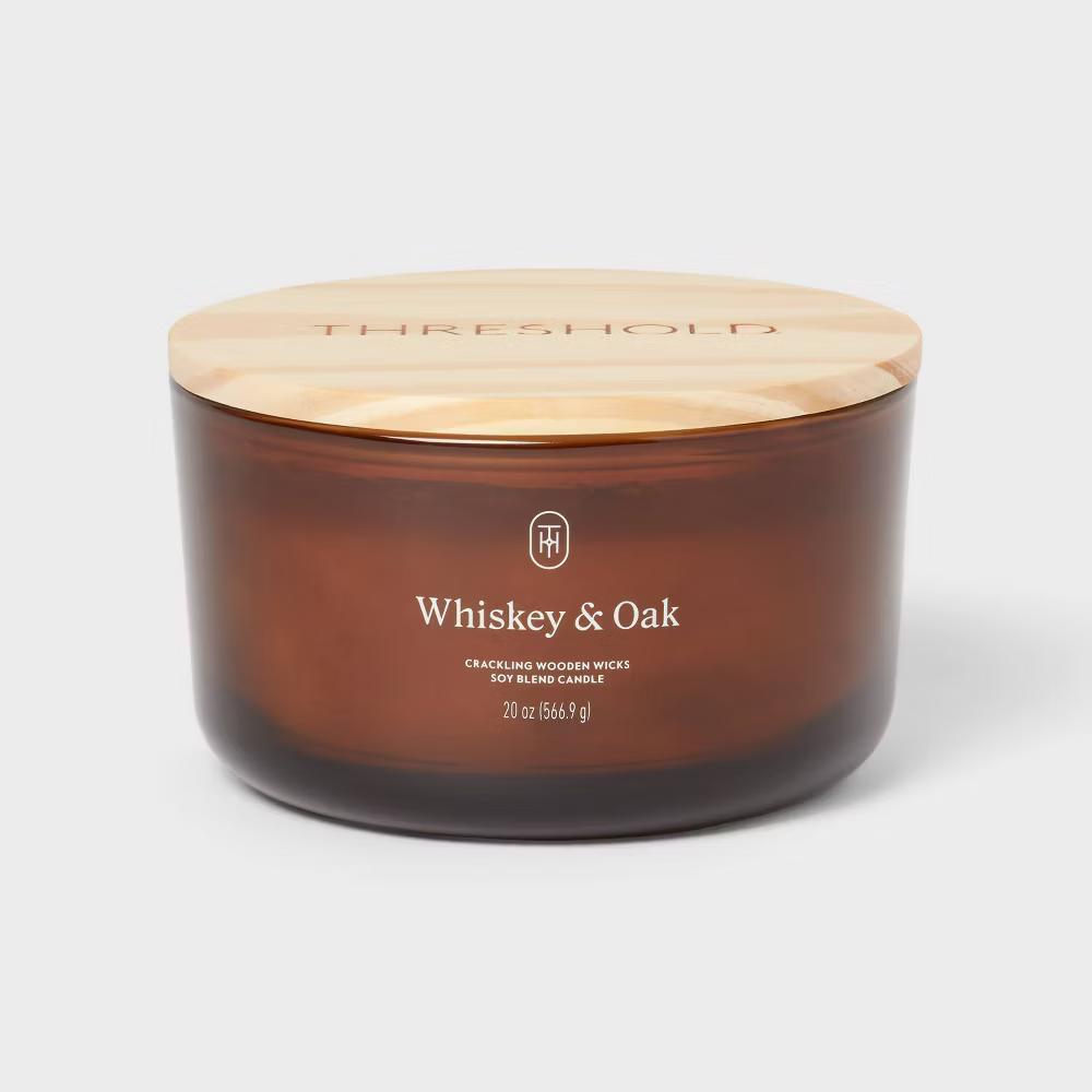 Glass Wooden Wick Jar Candle - Image 132
