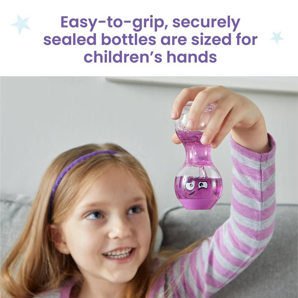 Hand2Mind 4pk Express Your Feelings Bottles, Teacher Supplies