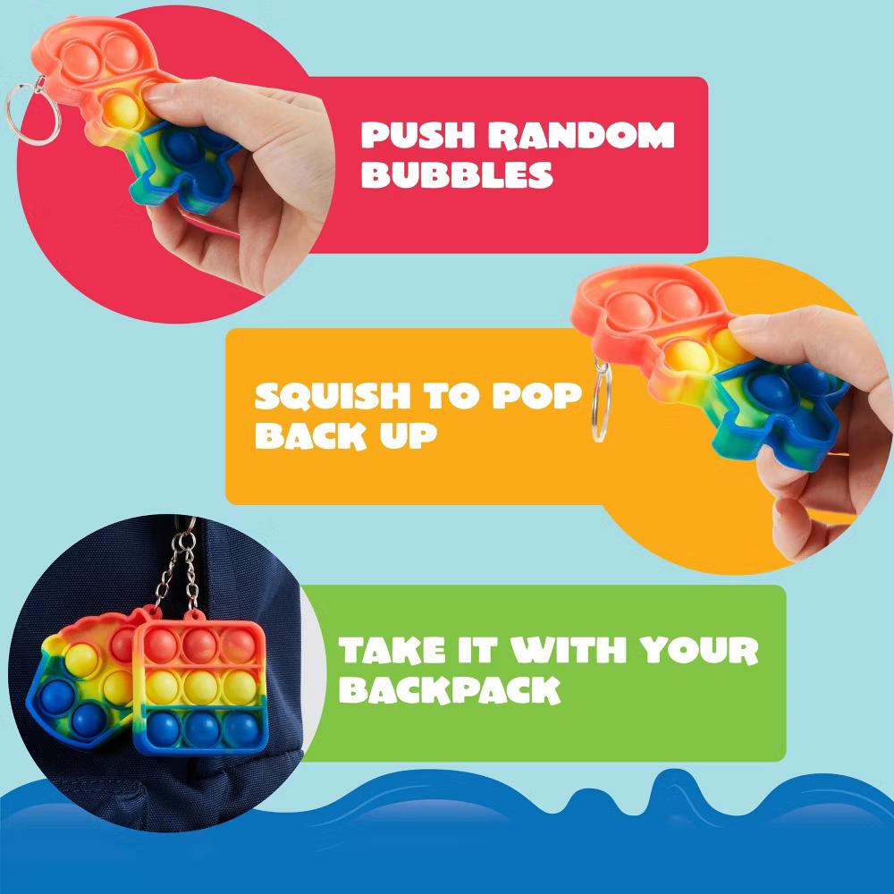 60 Pcs Party Favors, Popular Fidget Toys, Easter Birthday Goodie Bags Fillers for Kids Pinata Stuffers,Classroom Prizes - Image 8