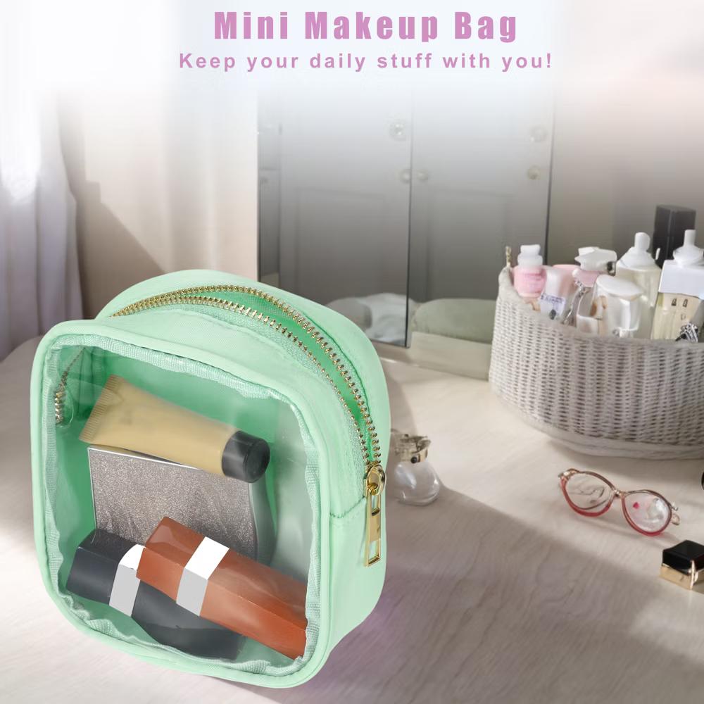 Waterproof Clear Mini Makeup Bag 1 Pc - Image 5