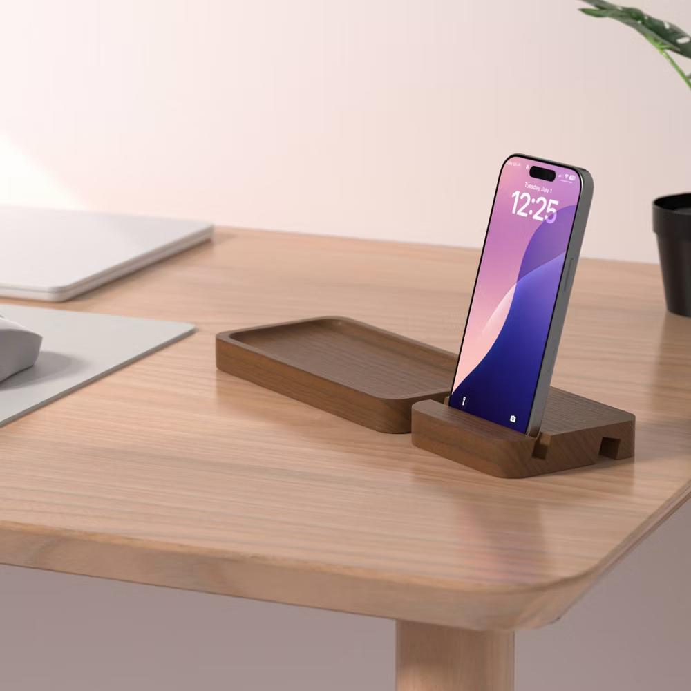 Wood Phone Stand with Desk Organizer - heyday™