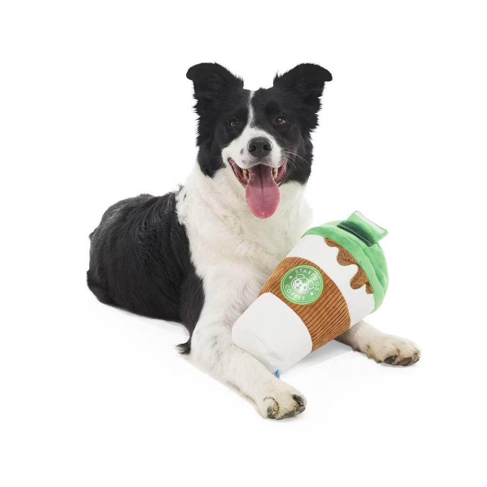 Latte Dog Toy - Puppin' Hot Latte: Holds Treats, Squeaks, Crinkles, All Breeds, All Ages - Image 6