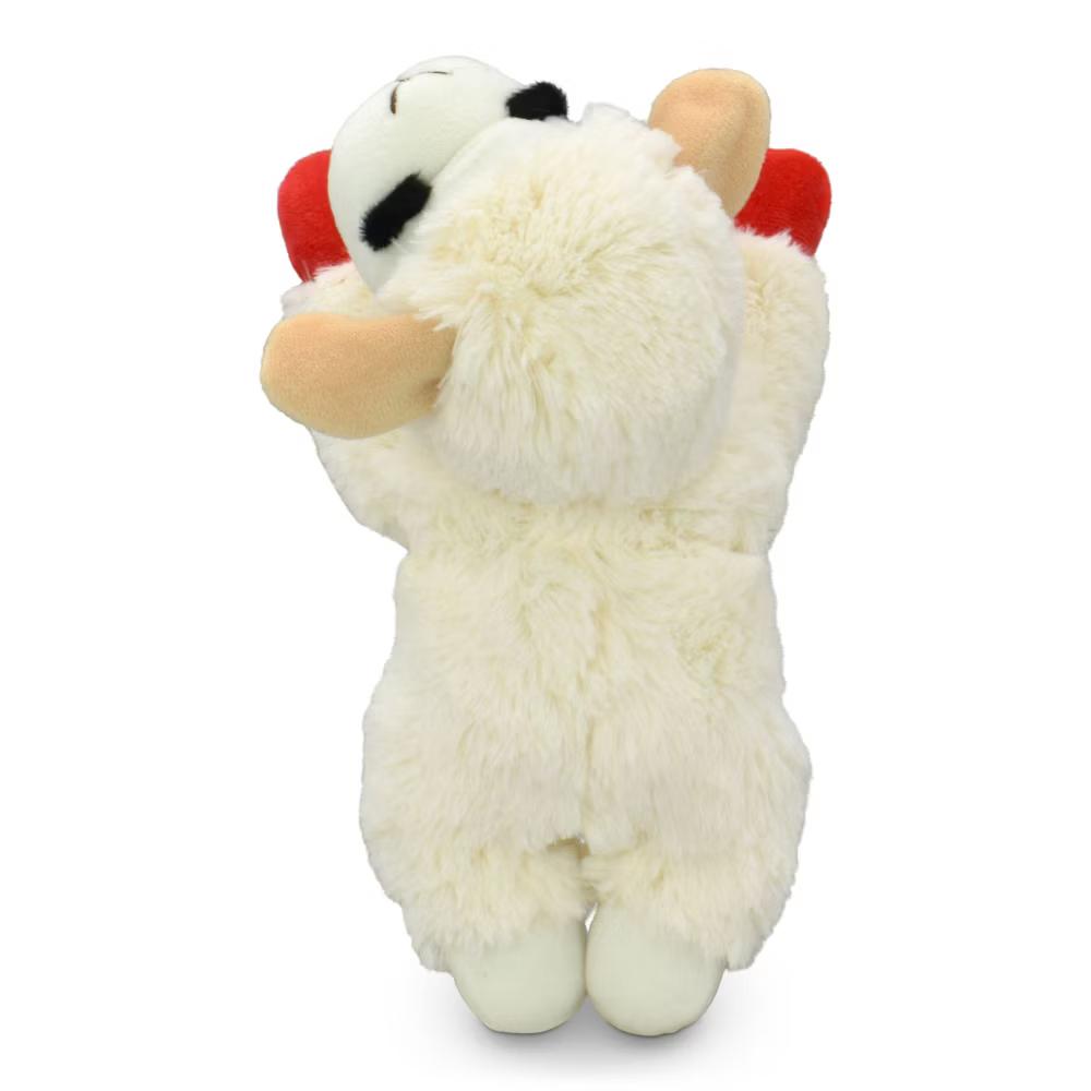 Lamb Chop Dog Interactive Plush Toy - White - Image 3
