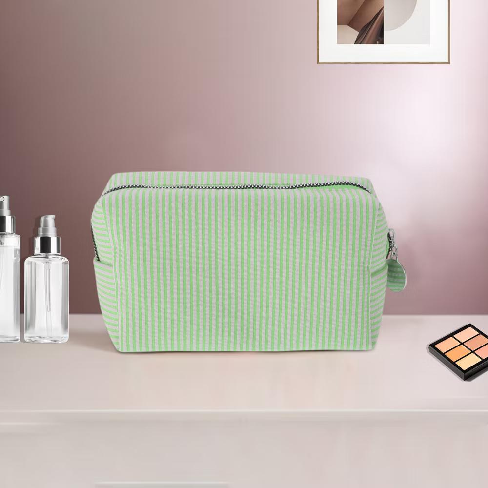 Striped Pattern Makeup Bag for Travel 1 Pc - Image 20