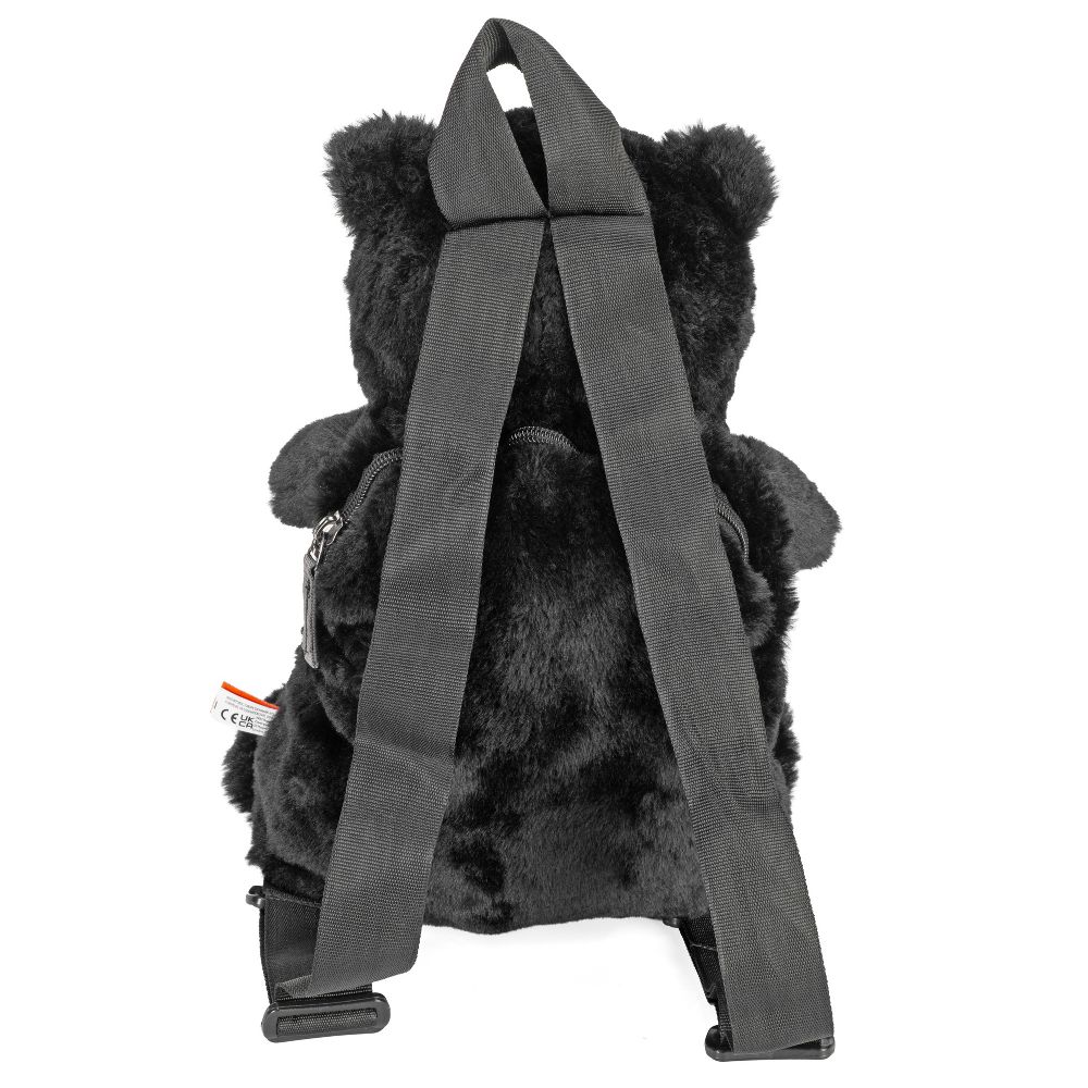 Backpack Black Bear, Mini Backpack, Animal Bag, 14 Inches, Gift for Kids, Plush Zoo Animal - Image 5