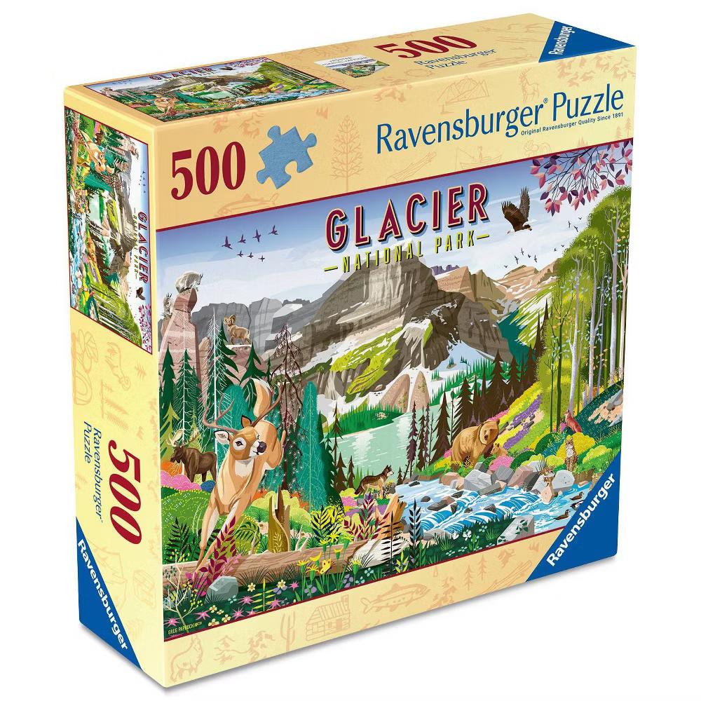 Glacier National Park Jigsaw Puzzle - 500pc
