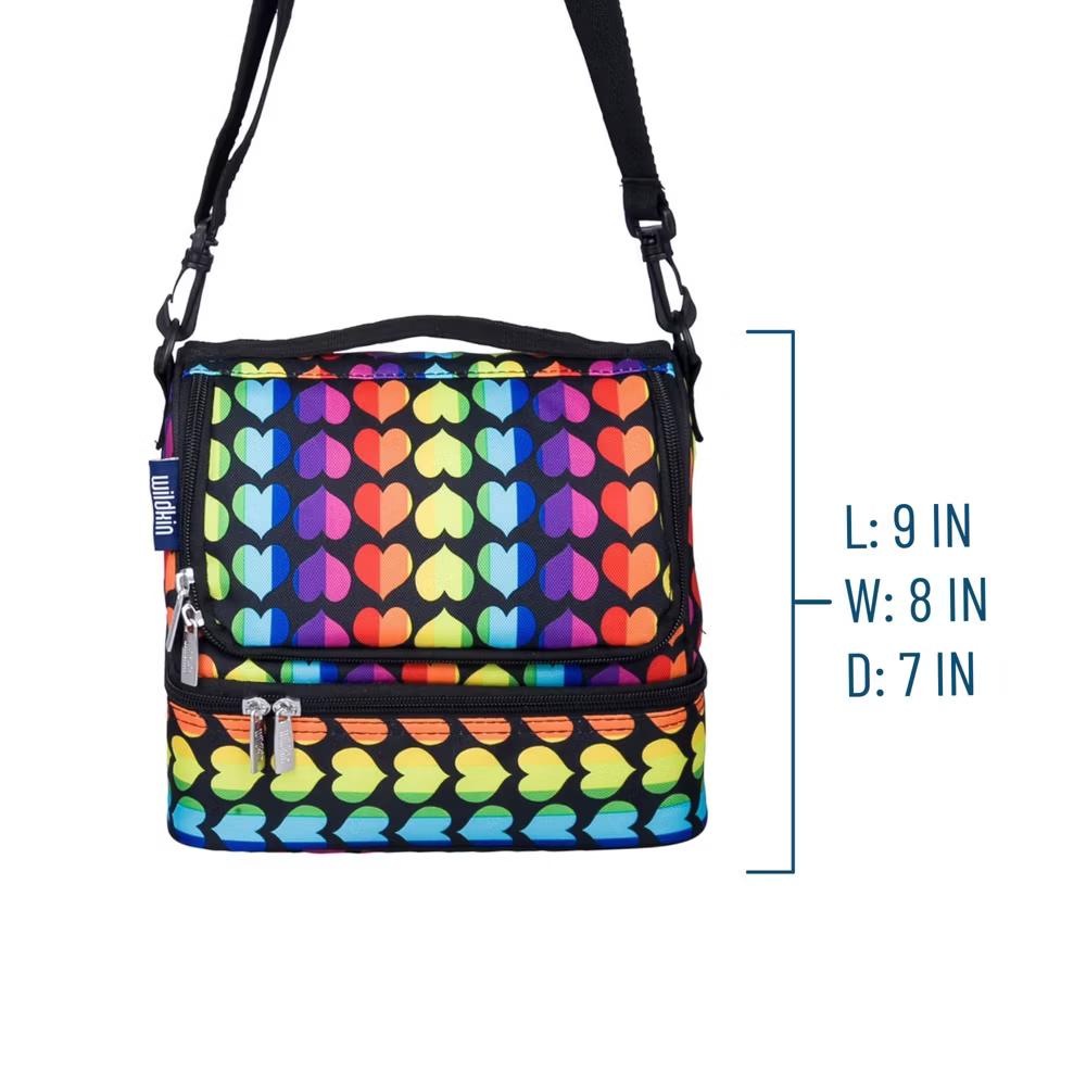 Wildkin Two Compartment Insulated Lunch Bag for Kids – School & Travel Ready - Image 58