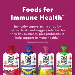 Organic Pineapple, Banana & Dragon Fruit Immunity Blend ' Snack - 3.2oz
