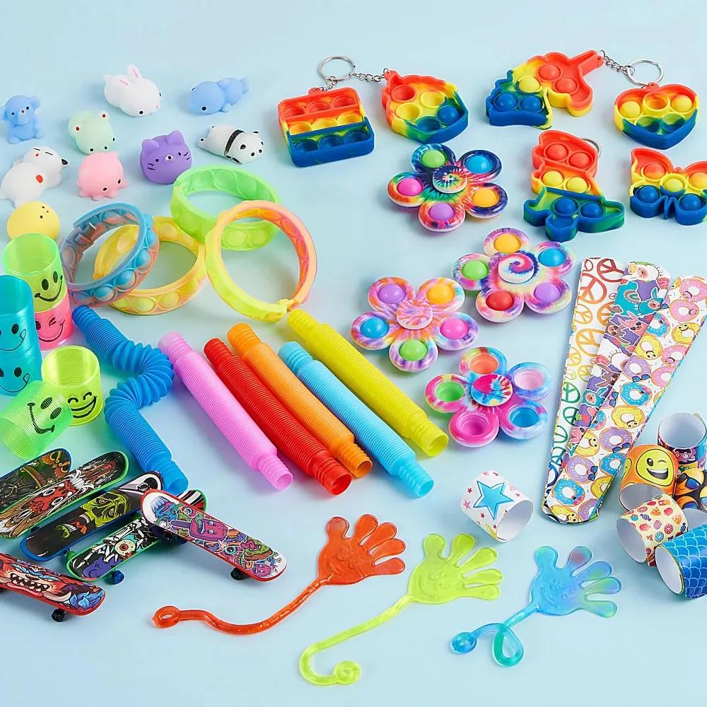 60 Pcs Party Favors, Popular Fidget Toys, Easter Birthday Goodie Bags Fillers for Kids Pinata Stuffers,Classroom Prizes - Image 4