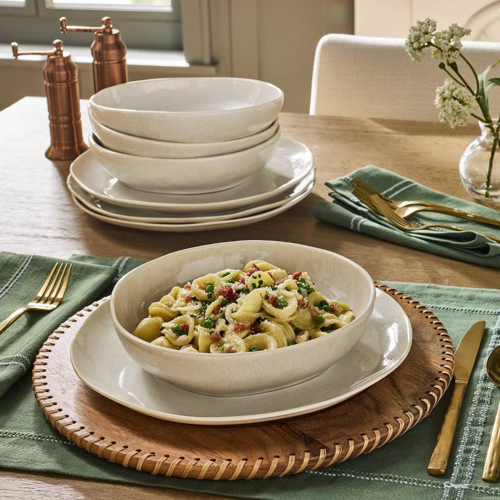 Foundational Dinner Plates - with Magnolia - Image 8