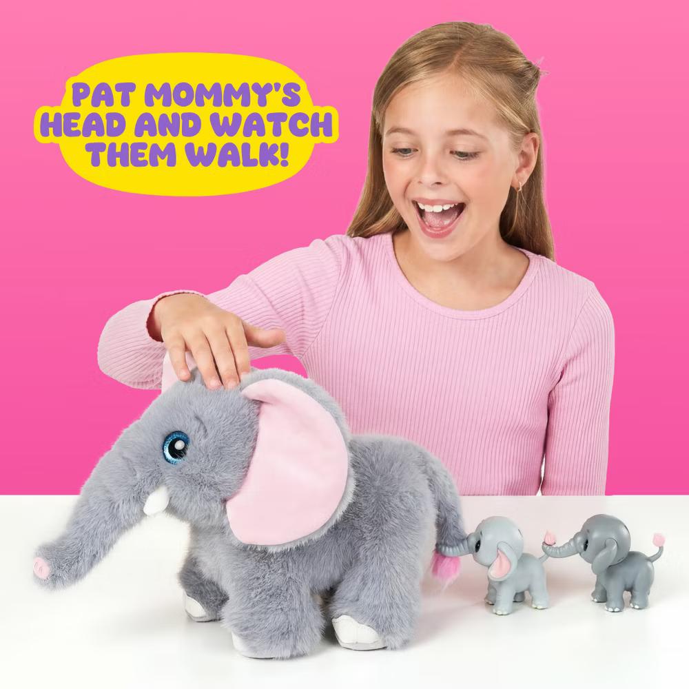 Pets Alive Mama Elephant & Baby Surprise - Image 9