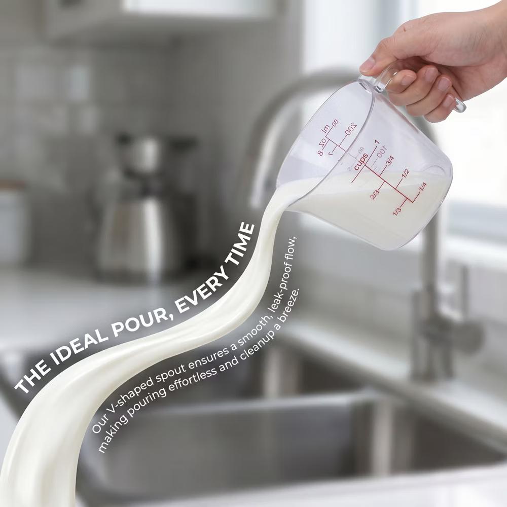 Measuring Cup, Liquid PS Material Measuring Cup for Measuring and Pouring without Spilling - Image 10