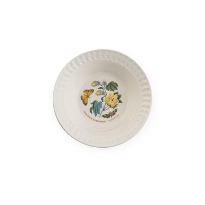 Portmeirion Botanic Garden Harmony Papilio Amber Cereal Bowl White - Image 3