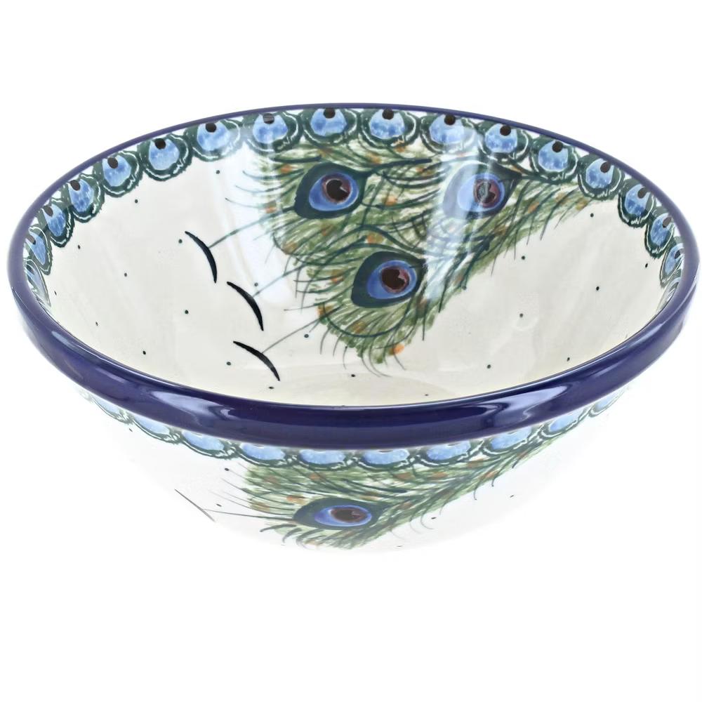 Blue Rose Polish Pottery Ceramika Artystyczna Cereal Bowl - Image 31