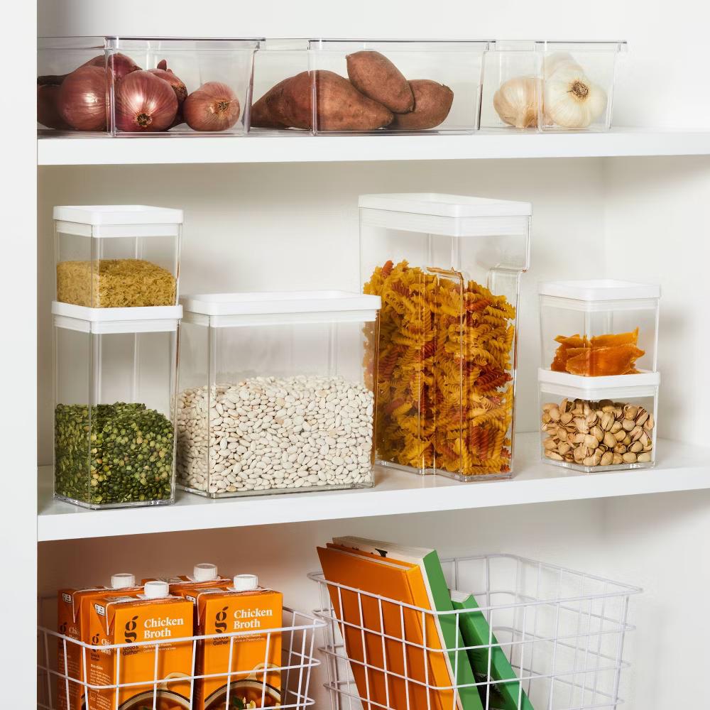 2.75c Short Square Plastic Food Storage Container - Image 4
