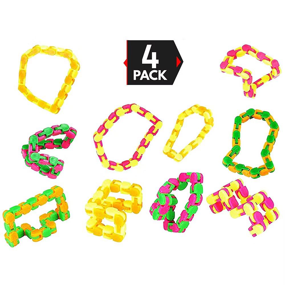Big Mo's Toys Wacky Tracks Fidget Toys - 4 Pack