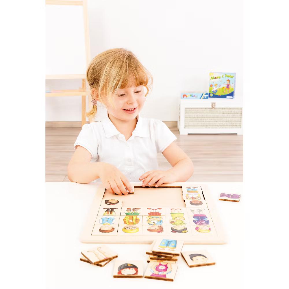 Beleduc - Match & Mix "Kids" Puzzle - Image 8