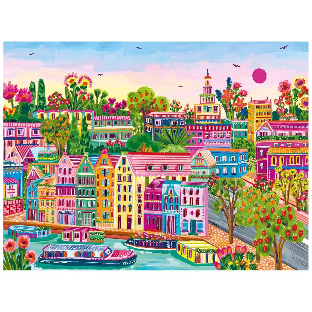 Millie Illustrates 300pc - Amsterdam Jigsaw Puzzle - Image 3