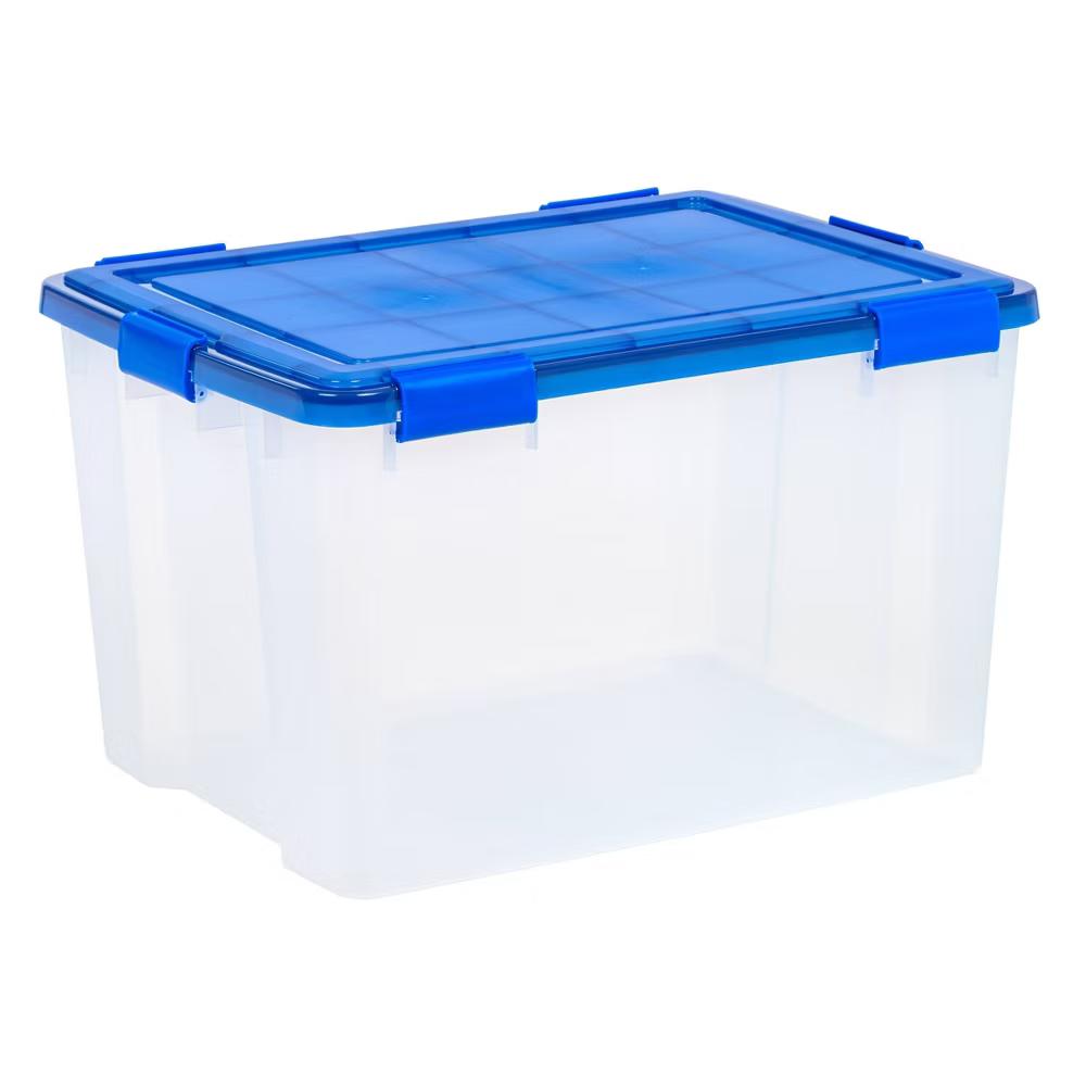 IRIS WeatherPro Plastic Storage Bin with Lid - Image 33