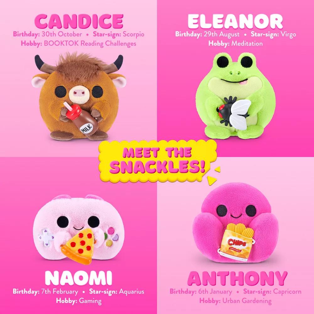 Snackles Non Licensed S2 5" Capsule Stuffed Animal - Image 3