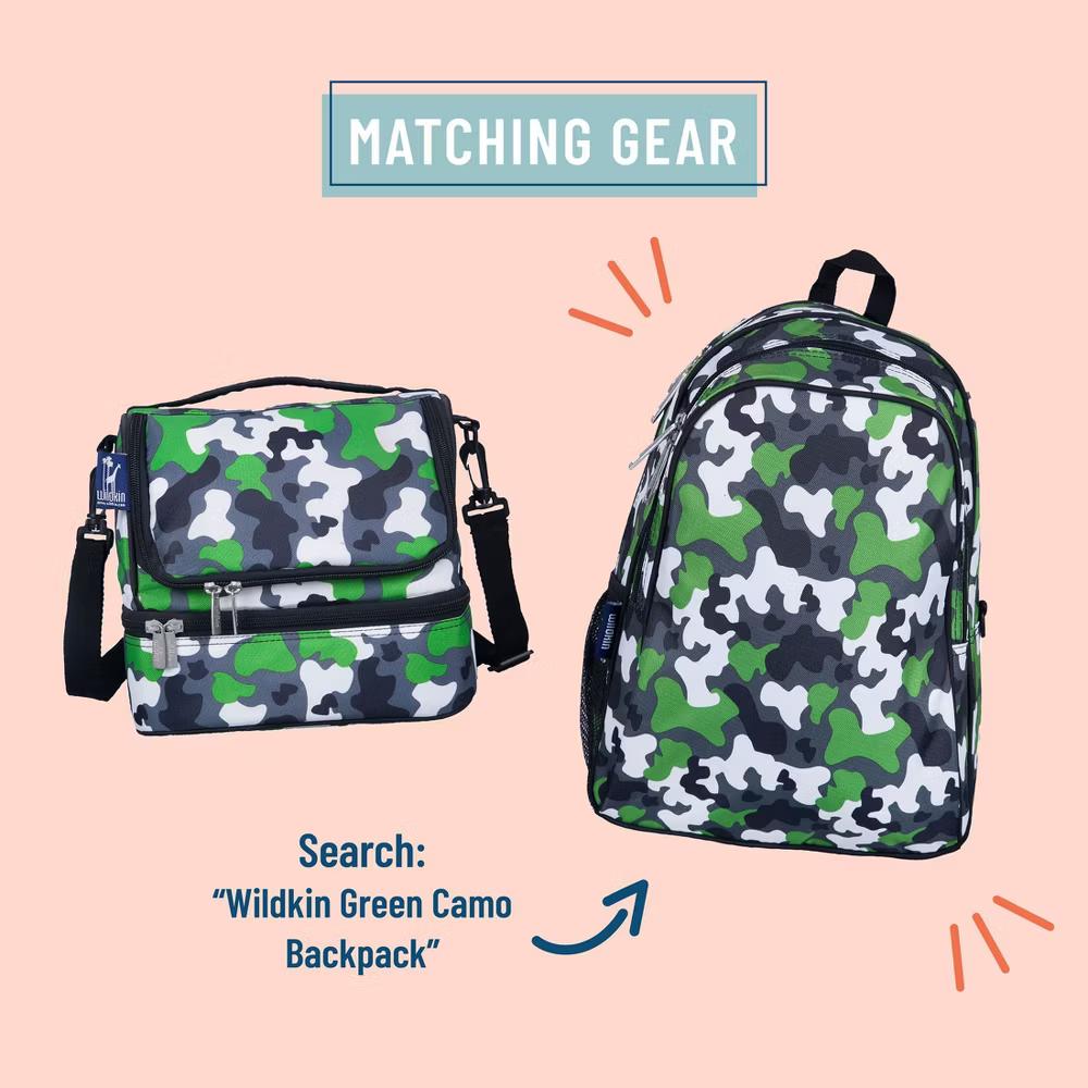Wildkin Two Compartment Insulated Lunch Bag for Kids – School & Travel Ready - Image 37