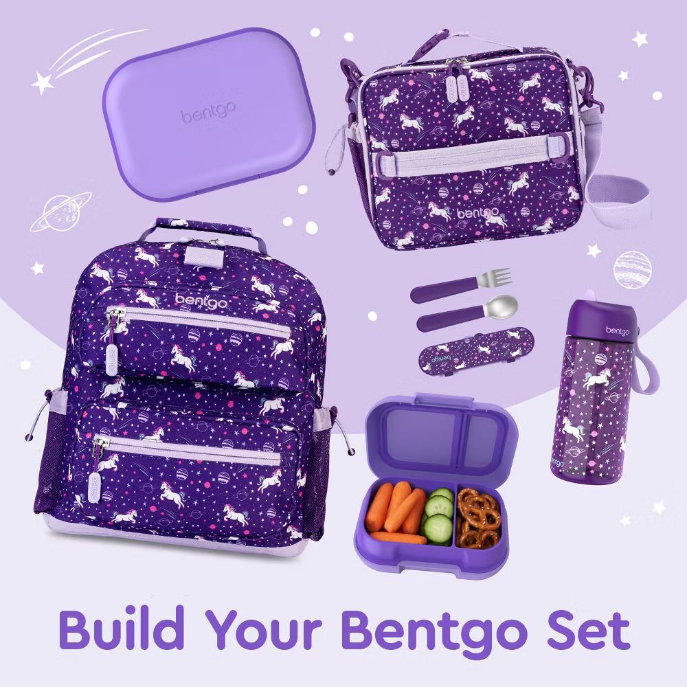 Kids' Chill Lunch Box, Bento-Style Solution, 4 Compartments & Removable Ice Pack - Image 40