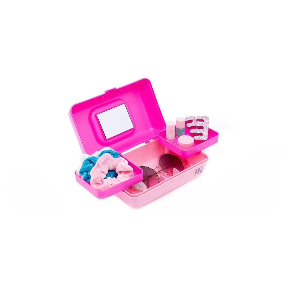 Caboodles Pretty In Petite Makeup Organizer - Hot Pink On Rose - Image 3