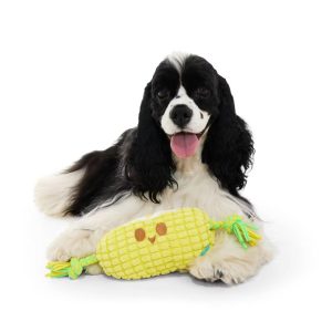 Corn Dog Toy - Corn on the Tug: Medium Breed Size, 0.22 Pounds, Plush Pet Toy