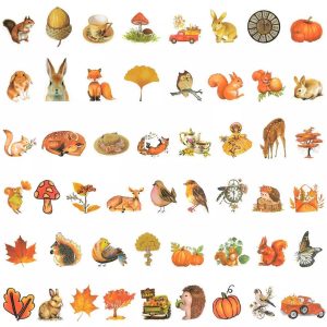 Waterproof Vinyl Stickers for Water Bottles, Laptop, Phones, Skateboards, Decals for Teens