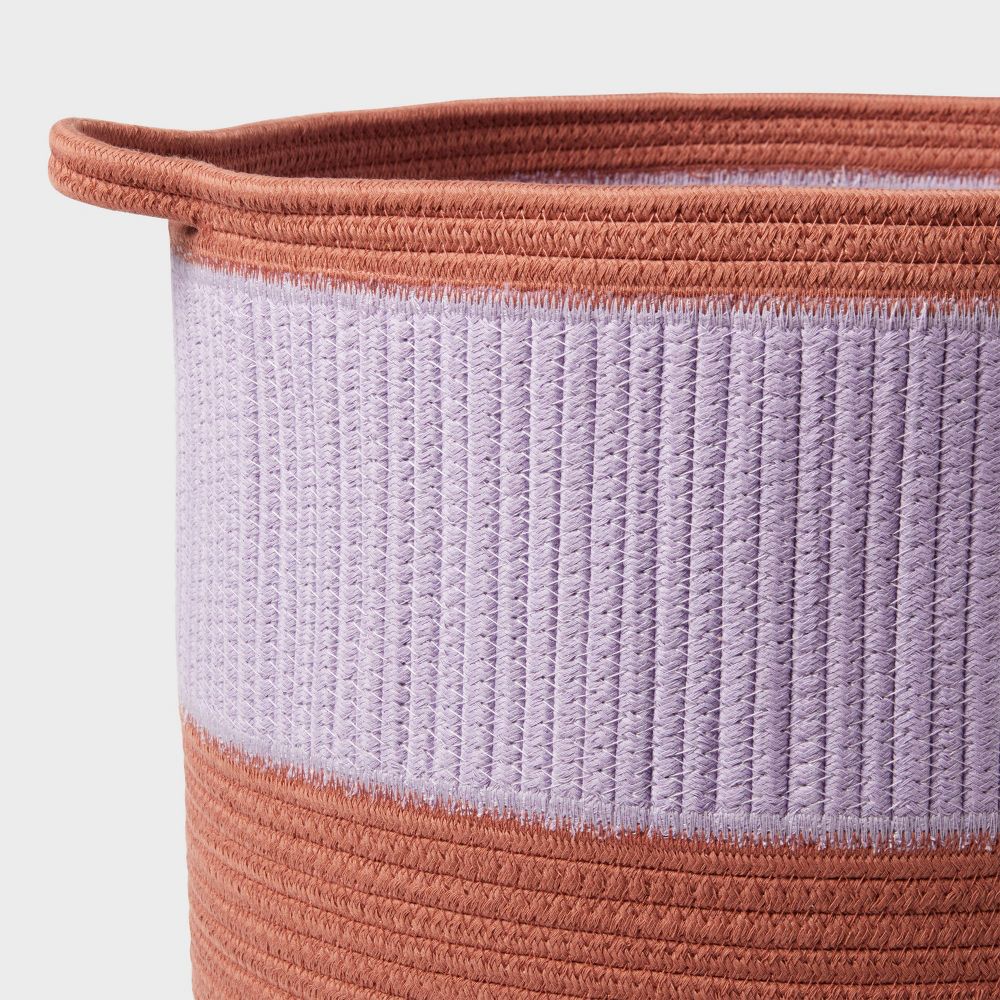 Coiled Rope Kids' Storage Basket - Image 7