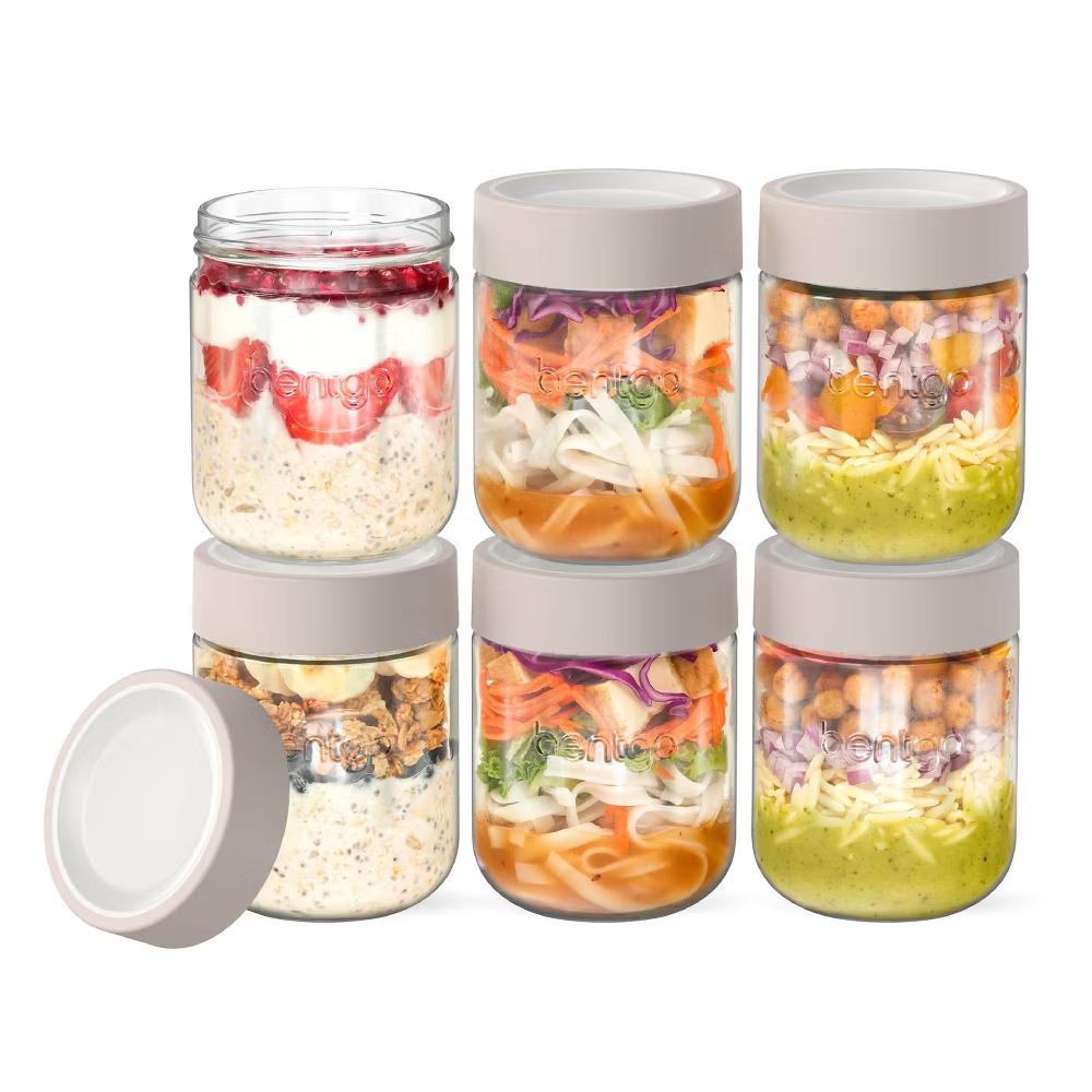 6pk 16oz Glass Food Jar - Image 6